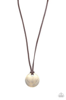 Clean Slate Brass Urban Necklace-Jewelry-Paparazzi Accessories-Ericka C Wise, $5 Jewelry Paparazzi accessories jewelry ericka champion wise elite consultant life of the party fashion fix lead and nickel free florida palm bay melbourne