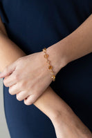 Colorfully Cosmic Gold Bracelet-Jewelry-Paparazzi Accessories-Ericka C Wise, $5 Jewelry Paparazzi accessories jewelry ericka champion wise elite consultant life of the party fashion fix lead and nickel free florida palm bay melbourne
