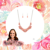 Secret Gardenista Pink Necklace-Jewelry-Paparazzi Accessories-Ericka C Wise, $5 Jewelry Paparazzi accessories jewelry ericka champion wise elite consultant life of the party fashion fix lead and nickel free florida palm bay melbourne