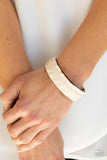 Country Craft Time Brown Urban Bracelet-Jewelry-Paparazzi Accessories-Ericka C Wise, $5 Jewelry Paparazzi accessories jewelry ericka champion wise elite consultant life of the party fashion fix lead and nickel free florida palm bay melbourne