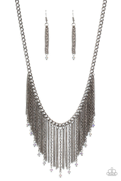 Cue the Fireworks Multi Necklace-Jewelry-Paparazzi Accessories-Ericka C Wise, $5 Jewelry Paparazzi accessories jewelry ericka champion wise elite consultant life of the party fashion fix lead and nickel free florida palm bay melbourne