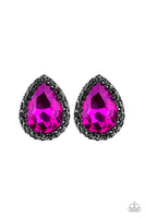 Dare to Shine Pink Earrings-Jewelry-Paparazzi Accessories-Ericka C Wise, $5 Jewelry Paparazzi accessories jewelry ericka champion wise elite consultant life of the party fashion fix lead and nickel free florida palm bay melbourne