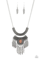 Desert Devotion Brown Necklace-Jewelry-Paparazzi Accessories-Ericka C Wise, $5 Jewelry Paparazzi accessories jewelry ericka champion wise elite consultant life of the party fashion fix lead and nickel free florida palm bay melbourne