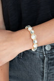 Elegant Entertainment Gold Bracelet-Jewelry-Paparazzi Accessories-Ericka C Wise, $5 Jewelry Paparazzi accessories jewelry ericka champion wise elite consultant life of the party fashion fix lead and nickel free florida palm bay melbourne