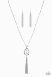 Elite Shine White Necklace-Jewelry-Paparazzi Accessories-Ericka C Wise, $5 Jewelry Paparazzi accessories jewelry ericka champion wise elite consultant life of the party fashion fix lead and nickel free florida palm bay melbourne