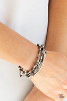 Fashionably Faceted Multi Bracelet-Jewelry-Paparazzi Accessories-Ericka C Wise, $5 Jewelry Paparazzi accessories jewelry ericka champion wise elite consultant life of the party fashion fix lead and nickel free florida palm bay melbourne