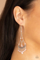First in Shine Pink Earring-Paparazzi Accessories-Ericka C Wise, $5 Jewelry Paparazzi accessories jewelry ericka champion wise elite consultant life of the party fashion fix lead and nickel free florida palm bay melbourne