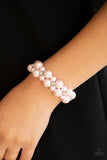 Flirt Alert Pink Bracelet-Jewelry-Paparazzi Accessories-Ericka C Wise, $5 Jewelry Paparazzi accessories jewelry ericka champion wise elite consultant life of the party fashion fix lead and nickel free florida palm bay melbourne