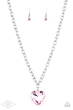 Flirtatiously Flashy Pink Necklace-Jewelry-Paparazzi Accessories-Ericka C Wise, $5 Jewelry Paparazzi accessories jewelry ericka champion wise elite consultant life of the party fashion fix lead and nickel free florida palm bay melbourne