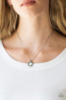 Front and Centered Green Necklace-Jewelry-Paparazzi Accessories-Ericka C Wise, $5 Jewelry Paparazzi accessories jewelry ericka champion wise elite consultant life of the party fashion fix lead and nickel free florida palm bay melbourne