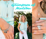 Glimpses of Malibu, July 2022-Jewelry-Paparazzi Accessories-Ericka C Wise, $5 Jewelry Paparazzi accessories jewelry ericka champion wise elite consultant life of the party fashion fix lead and nickel free florida palm bay melbourne