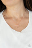 Glow By Heart Copper Necklace-Jewelry-Paparazzi Accessories-Ericka C Wise, $5 Jewelry Paparazzi accessories jewelry ericka champion wise elite consultant life of the party fashion fix lead and nickel free florida palm bay melbourne