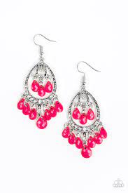Gorgeously Genie Pink Earrings Ericka C Wise 5 Jewelry