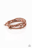 Grandiose Slam Copper Bracelet-Jewelry-Paparazzi Accessories-Ericka C Wise, $5 Jewelry Paparazzi accessories jewelry ericka champion wise elite consultant life of the party fashion fix lead and nickel free florida palm bay melbourne