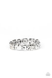 Hammered Harmony Silvr Bracelet-Jewelry-Ericka C Wise, $5 Jewelry-Ericka C Wise, $5 Jewelry Paparazzi accessories jewelry ericka champion wise elite consultant life of the party fashion fix lead and nickel free florida palm bay melbourne