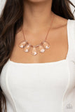 Heir It Out Copper Necklace-Jewelry-Paparazzi Accessories-Ericka C Wise, $5 Jewelry Paparazzi accessories jewelry ericka champion wise elite consultant life of the party fashion fix lead and nickel free florida palm bay melbourne