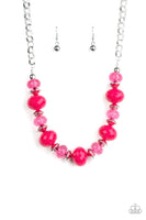 Hollywood Gossip Pink Necklace-Jewelry-Paparazzi Accessories-Ericka C Wise, $5 Jewelry Paparazzi accessories jewelry ericka champion wise elite consultant life of the party fashion fix lead and nickel free florida palm bay melbourne