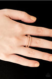 I Need Space Gold Ring-Jewelry-Paparazzi Accessories-Ericka C Wise, $5 Jewelry Paparazzi accessories jewelry ericka champion wise elite consultant life of the party fashion fix lead and nickel free florida palm bay melbourne