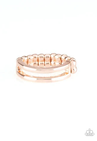 I Need Space Gold Ring-Jewelry-Paparazzi Accessories-Ericka C Wise, $5 Jewelry Paparazzi accessories jewelry ericka champion wise elite consultant life of the party fashion fix lead and nickel free florida palm bay melbourne