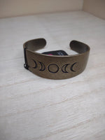 Lunar Effect Brass Bracelet-Jewelry-Paparazzi Accessories-Ericka C Wise, $5 Jewelry Paparazzi accessories jewelry ericka champion wise elite consultant life of the party fashion fix lead and nickel free florida palm bay melbourne