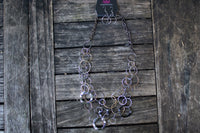 Vintage Short Multi-Metal Necklace-Jewelry-Paparazzi Accessories-Ericka C Wise, $5 Jewelry Paparazzi accessories jewelry ericka champion wise elite consultant life of the party fashion fix lead and nickel free florida palm bay melbourne