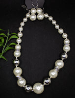 Vintage White Pearl Necklace-Jewelry-Paparazzi Accessories-Ericka C Wise, $5 Jewelry Paparazzi accessories jewelry ericka champion wise elite consultant life of the party fashion fix lead and nickel free florida palm bay melbourne