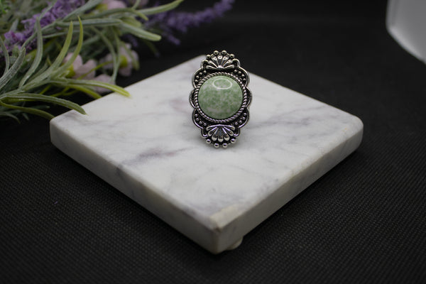 Atlantic Adventure Green Ring-Jewelry-Paparazzi Accessories-Ericka C Wise, $5 Jewelry Paparazzi accessories jewelry ericka champion wise elite consultant life of the party fashion fix lead and nickel free florida palm bay melbourne