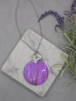 Tidal Tease Purple Necklace-Jewelry-Paparazzi Accessories-Ericka C Wise, $5 Jewelry Paparazzi accessories jewelry ericka champion wise elite consultant life of the party fashion fix lead and nickel free florida palm bay melbourne