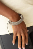 In a Flash Black Urban Bracelet-Jewelry-Paparazzi Accessories-Ericka C Wise, $5 Jewelry Paparazzi accessories jewelry ericka champion wise elite consultant life of the party fashion fix lead and nickel free florida palm bay melbourne