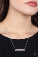 Land of the Free Silver Necklace-Jewelry-Paparazzi Accessories-Ericka C Wise, $5 Jewelry Paparazzi accessories jewelry ericka champion wise elite consultant life of the party fashion fix lead and nickel free florida palm bay melbourne