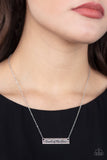 Land of the Free Silver Necklace-Jewelry-Paparazzi Accessories-Ericka C Wise, $5 Jewelry Paparazzi accessories jewelry ericka champion wise elite consultant life of the party fashion fix lead and nickel free florida palm bay melbourne