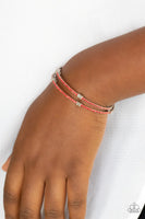 Let Freedom Bling Red Bracelet-Jewelry-Ericka C Wise, $5 Jewelry-Ericka C Wise, $5 Jewelry Paparazzi accessories jewelry ericka champion wise elite consultant life of the party fashion fix lead and nickel free florida palm bay melbourne