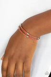Let Freedom Bling Red Bracelet-Jewelry-Ericka C Wise, $5 Jewelry-Ericka C Wise, $5 Jewelry Paparazzi accessories jewelry ericka champion wise elite consultant life of the party fashion fix lead and nickel free florida palm bay melbourne