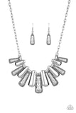 Mane Up Silver Necklace-Jewelry-Paparazzi Accessories-Ericka C Wise, $5 Jewelry Paparazzi accessories jewelry ericka champion wise elite consultant life of the party fashion fix lead and nickel free florida palm bay melbourne