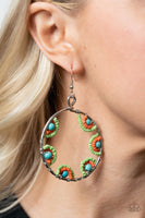 Off the Rim Multi Earrings-Jewelry-Paparazzi Accessories-Ericka C Wise, $5 Jewelry Paparazzi accessories jewelry ericka champion wise elite consultant life of the party fashion fix lead and nickel free florida palm bay melbourne