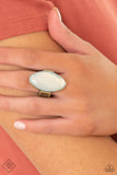 Opal Odyssey Brass Ring-Jewelry-Paparazzi Accessories-Ericka C Wise, $5 Jewelry Paparazzi accessories jewelry ericka champion wise elite consultant life of the party fashion fix lead and nickel free florida palm bay melbourne