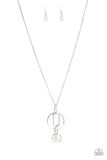Park Avenue Palace White Necklace-Jewelry-Paparazzi Accessories-Ericka C Wise, $5 Jewelry Paparazzi accessories jewelry ericka champion wise elite consultant life of the party fashion fix lead and nickel free florida palm bay melbourne