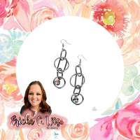 Park Avenue Princess Multi Earrings-Jewelry-Paparazzi Accessories-Ericka C Wise, $5 Jewelry Paparazzi accessories jewelry ericka champion wise elite consultant life of the party fashion fix lead and nickel free florida palm bay melbourne