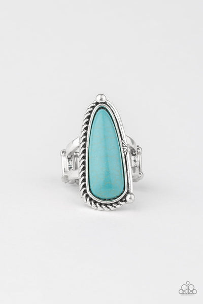 Pioneer Plains Blue Ring-simple-Ericka C Wise, $5 Jewelry -Ericka C Wise, $5 Jewelry Paparazzi accessories jewelry ericka champion wise elite consultant life of the party fashion fix lead and nickel free florida palm bay melbourne