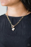 Princeton Princess Gold Necklace-simple-Ericka C Wise, $5 Jewelry-Ericka C Wise, $5 Jewelry Paparazzi accessories jewelry ericka champion wise elite consultant life of the party fashion fix lead and nickel free florida palm bay melbourne