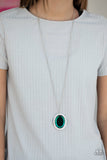 Reign Them In Green Necklace-Jewelry-Paparazzi Accessories-Ericka C Wise, $5 Jewelry Paparazzi accessories jewelry ericka champion wise elite consultant life of the party fashion fix lead and nickel free florida palm bay melbourne