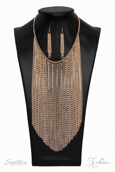 The Ramee, 2019 Paparazzi Accessories Signature Zi Collection-Jewelry-Paparazzi Accessories-Ericka C Wise, $5 Jewelry Paparazzi accessories jewelry ericka champion wise elite consultant life of the party fashion fix lead and nickel free florida palm bay melbourne
