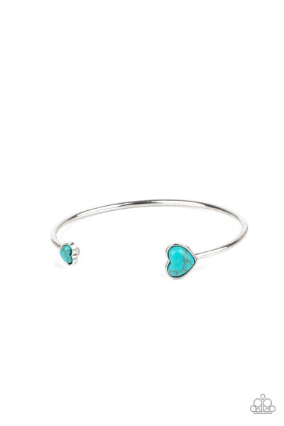 Romantially Rustic Blue Bracelet-Jewelry-Paparazzi Accessories-Ericka C Wise, $5 Jewelry Paparazzi accessories jewelry ericka champion wise elite consultant life of the party fashion fix lead and nickel free florida palm bay melbourne