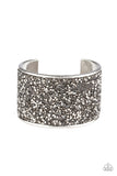 Stellar Radiance Silver Bracelet-Jewelry-Paparazzi Accessories-Ericka C Wise, $5 Jewelry Paparazzi accessories jewelry ericka champion wise elite consultant life of the party fashion fix lead and nickel free florida palm bay melbourne