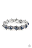 Strut Your Stuff Blue Bracelet-Jewelry-Paparazzi Accessories-Ericka C Wise, $5 Jewelry Paparazzi accessories jewelry ericka champion wise elite consultant life of the party fashion fix lead and nickel free florida palm bay melbourne