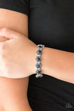 Strut Your Stuff Blue Bracelet-Jewelry-Paparazzi Accessories-Ericka C Wise, $5 Jewelry Paparazzi accessories jewelry ericka champion wise elite consultant life of the party fashion fix lead and nickel free florida palm bay melbourne