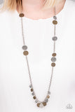 Trailblazing Trinket Multi Necklace-Jewelry-Paparazzi Accessories-Ericka C Wise, $5 Jewelry Paparazzi accessories jewelry ericka champion wise elite consultant life of the party fashion fix lead and nickel free florida palm bay melbourne