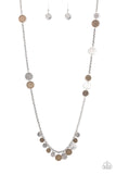 Trailblazing Trinket Multi Necklace-Jewelry-Paparazzi Accessories-Ericka C Wise, $5 Jewelry Paparazzi accessories jewelry ericka champion wise elite consultant life of the party fashion fix lead and nickel free florida palm bay melbourne