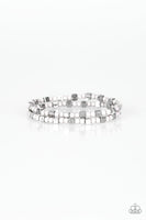 Trendy Tribalist Silver Bracelet-Jewelry-Paparazzi Accessories-Ericka C Wise, $5 Jewelry Paparazzi accessories jewelry ericka champion wise elite consultant life of the party fashion fix lead and nickel free florida palm bay melbourne