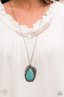 Tropical Mirage Blue Necklace-Jewelry-Paparazzi Accessories-Ericka C Wise, $5 Jewelry Paparazzi accessories jewelry ericka champion wise elite consultant life of the party fashion fix lead and nickel free florida palm bay melbourne